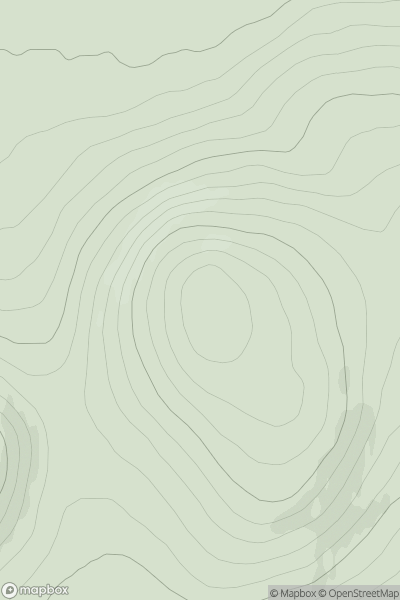 Thumbnail image for Beinn Mholach [Lewis and Nearby Islands] showing contour plot for surrounding peak